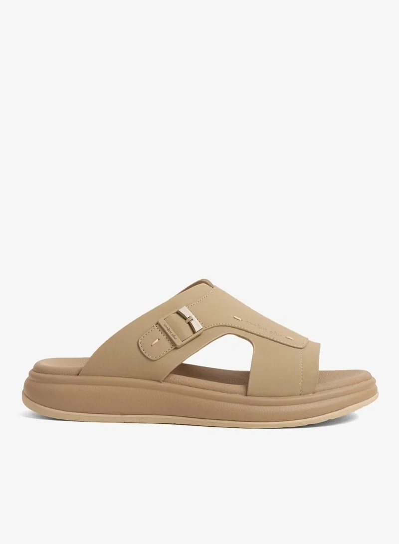 Comfort Plus COMFORT PLUS MEN'S ULTRA ELEVATE SANDALS BEIGE