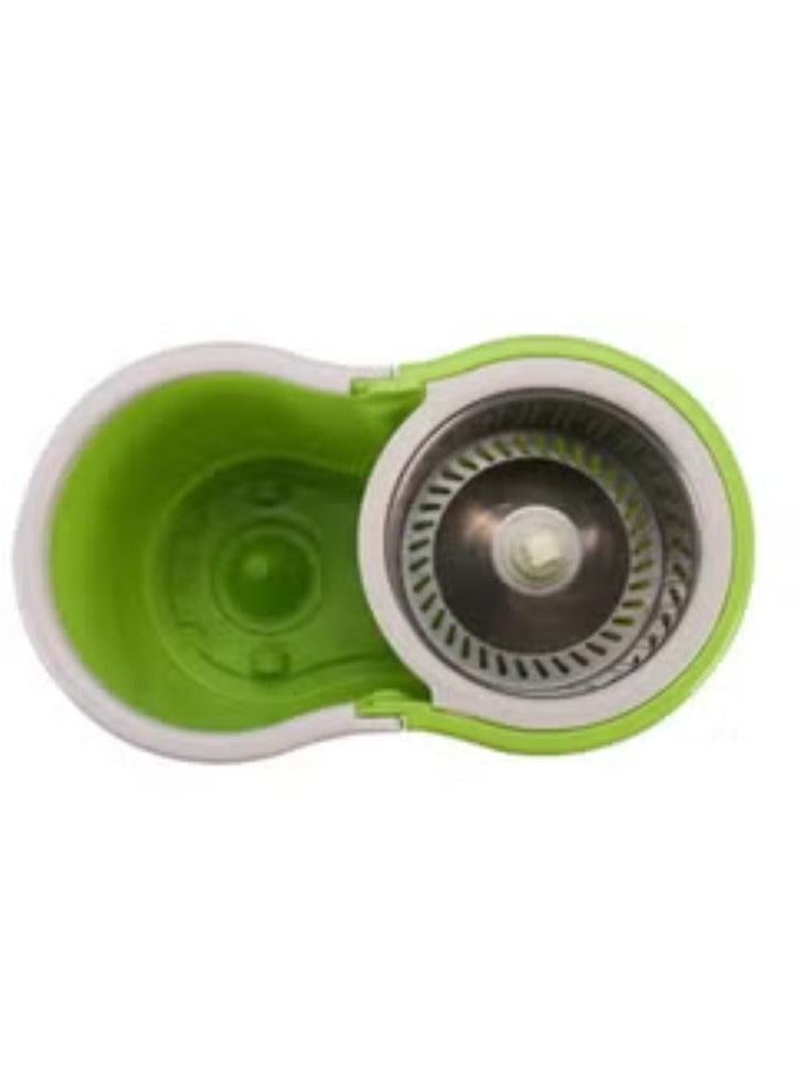 360 Spin Mop Bucket Set Home Tool Home Improvement Cleaning Floor Home - Green - Image 2
