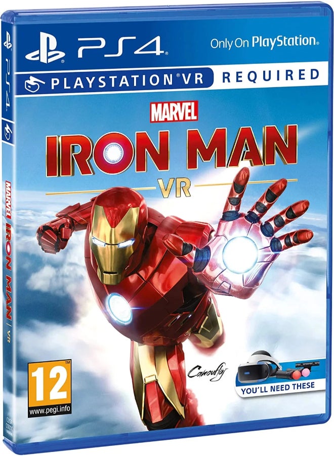 سوني حزمة من لعبة "Marvel’s Iron Man VR" مع ذراع تحكم حركي لاسلكي للبلايستيشن - Image 4