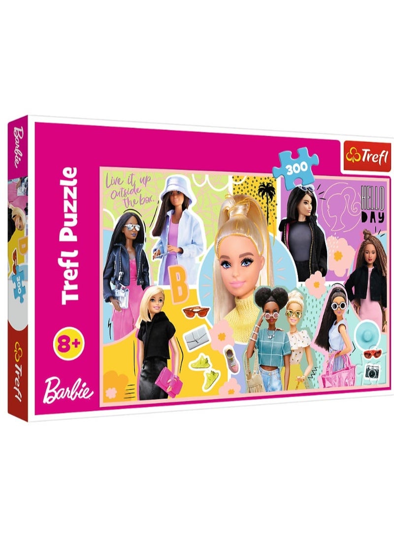 Trefl Your Favorite Barbie Mattel 300-Piece Jigsaw Puzzle - Image 1