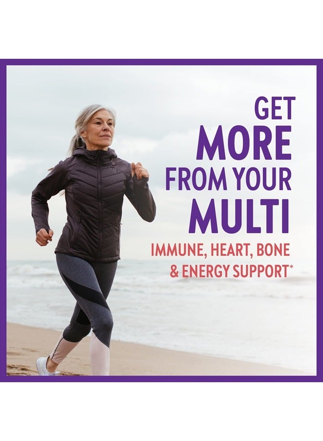 New Chapter Women's Multivitamin 50 Plus for Cellular Energy, Heart & Immune Support with 20+ Nutrients + Astaxanthin - Every Woman's One Daily 55+, Gentle on The Stomach, 96 Count - Image 2