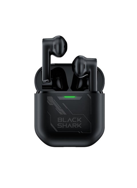Black Shark JoyBuds Ultra Low Latency Bluetooth Gaming Headset with Cool Design and ENC Call Noise Reduction Support Provides Stable Call Experience and Up to 28 Hours Battery Life When Used with Charging Dock Perfect Pick at a Popular Price Tech Enthusiasts Shouldn't Miss Black