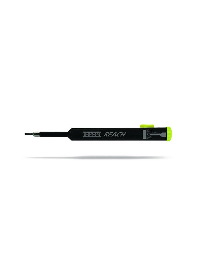 Dixon Industrial Reach- Deep Hole Mechanical Pencil With Lead Refills Included, Yellow (14301) - Image 2