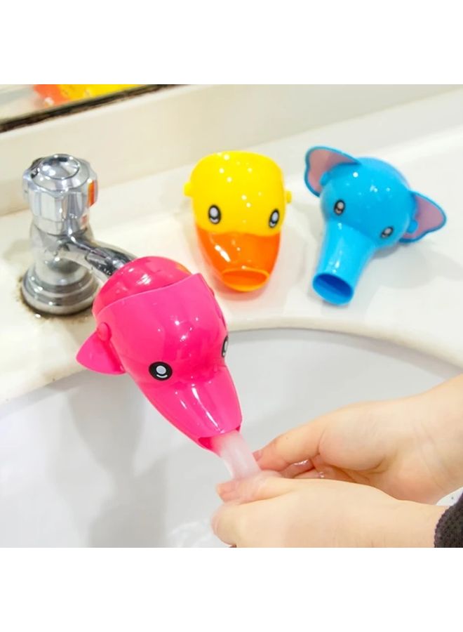 صنبور البط اللطيف الممتد - مساعد عالمي للغسيل - إكسسوار حوض حمام للمساعدة في غسل اليدين - Image 5