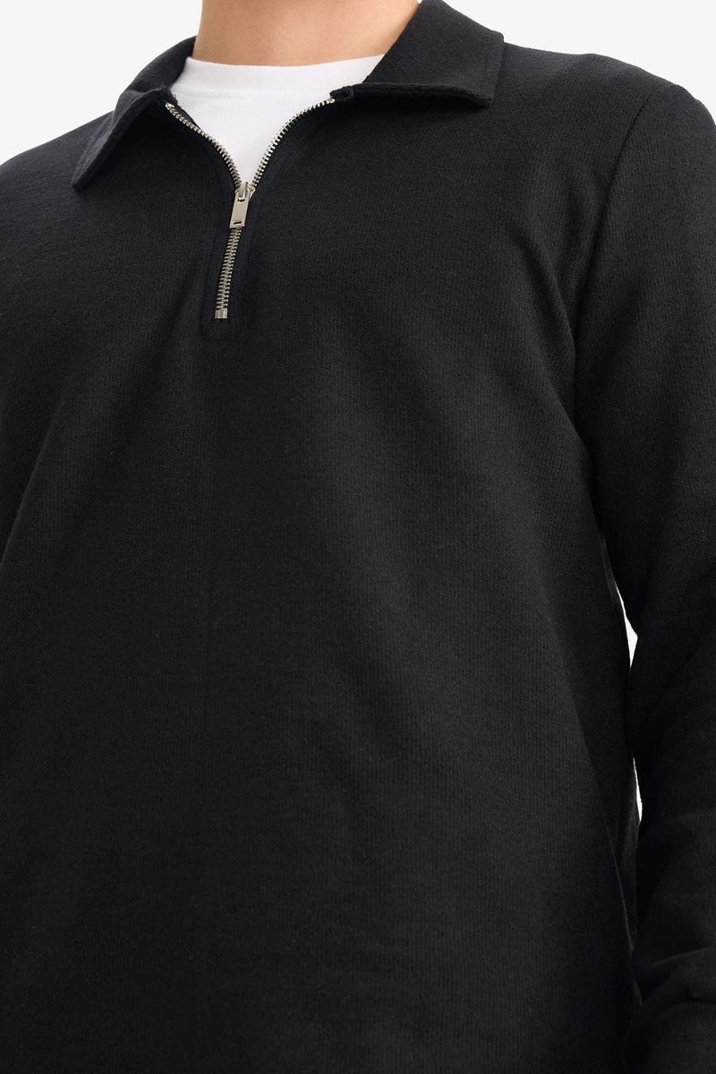 DeFacto Regular Fit Long Sleeve Sweatshirt - Image 4