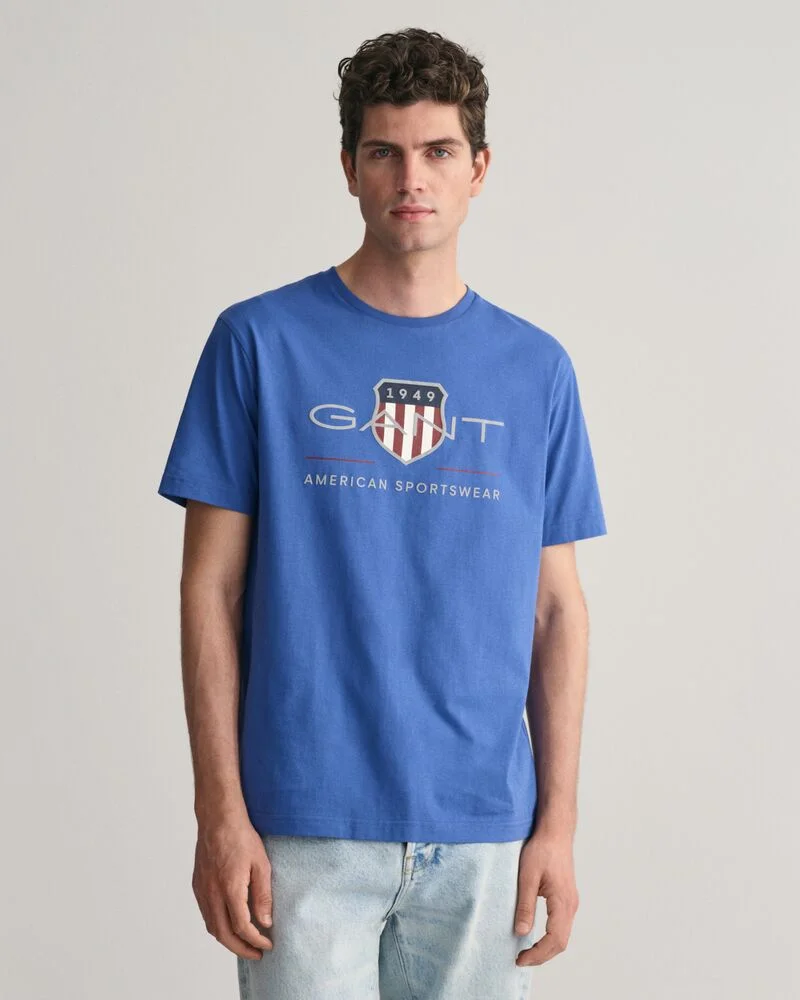 GANT Regular Archive Shield Short Sleeve T-Shirt