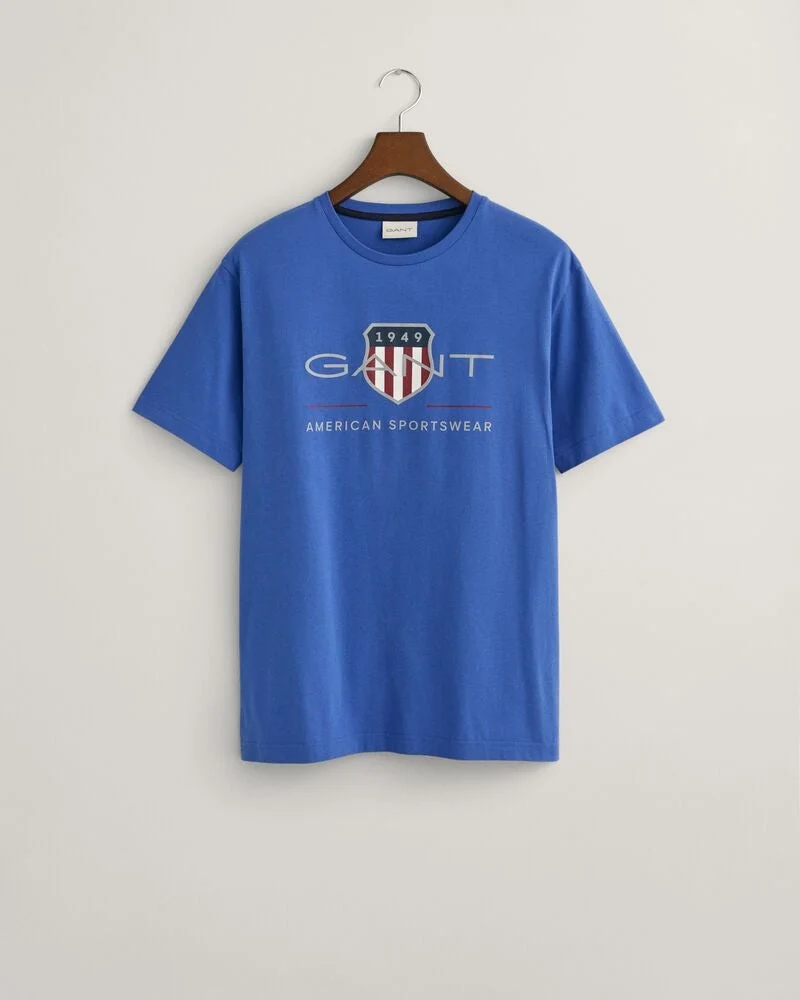 GANT  Regular Archive Shield Short Sleeve T-Shirt for Men | Best Price UAE