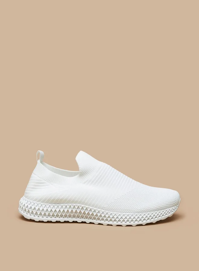 Oaklan by Shoexpress Men's Textured Slip-On Sports Shoes