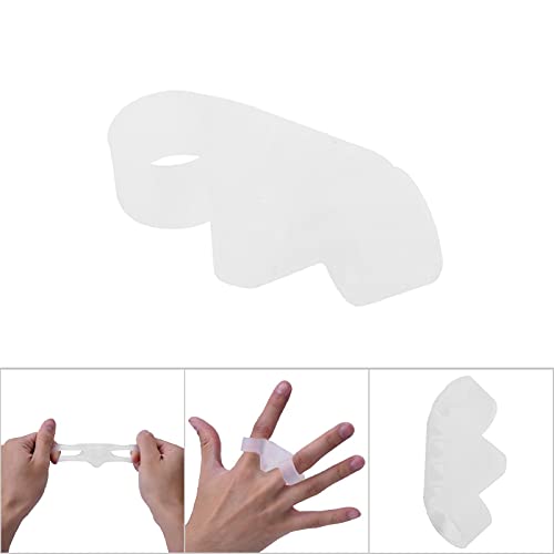 OUKENS Basketball Shooting Aid, 2.1cm Diameter Basketball 3 Point Shooting Trainer Finger Training Aid Equipment Shoot Lock for Improving Shot and Form(L-Transparent for Height Over 185cm) - Image 5
