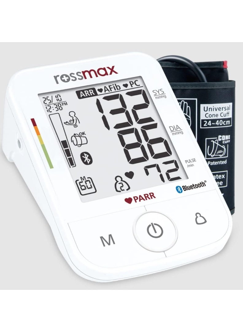 Rossmax X5 - BT (Bluetooth) Fully Automatic Digital Upper Arm Blood Pressure Monitor - Image 1