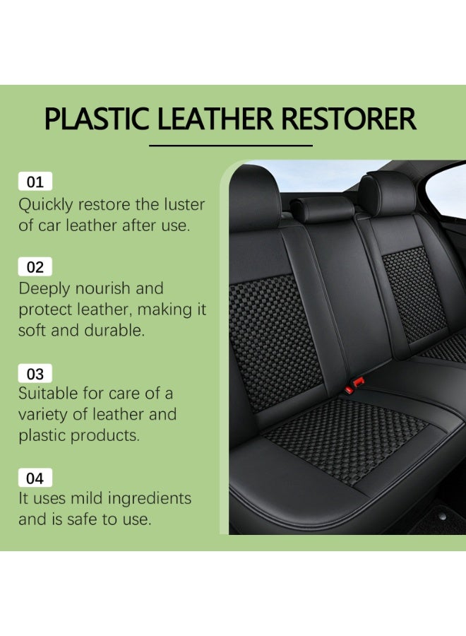 RAYHONG Leather Cleaner & Conditioner - Cleans, Restores & Protects Leather, UV Protection Prevent Cracking & Fading, For Car Seats, Sofas, Shoes, Bags & All Finished Leather Surfaces, 1 Pack, 100ML - Image 5
