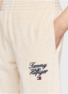 TOMMY HILFIGER TH SCRIPT VELOUR PANT  - Image 3