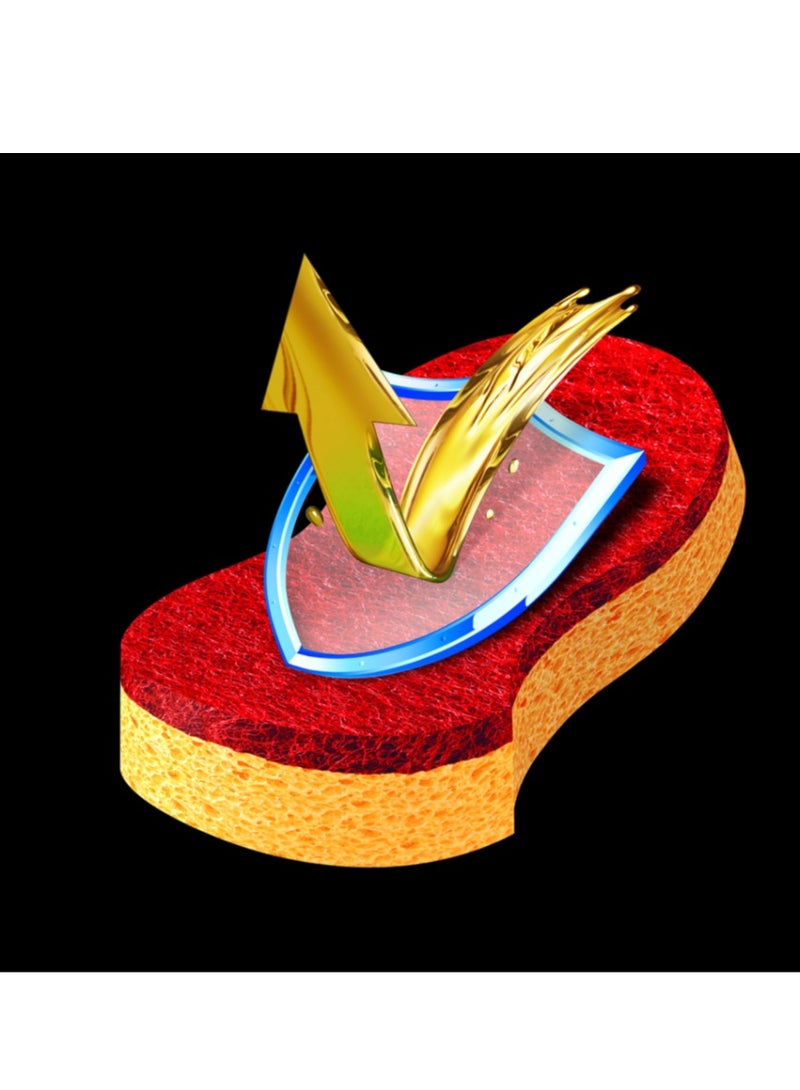 Spontex Gratounett Sponges 2Pcs - Image 4