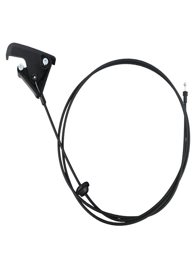 TQPONLY 912-086 Hood Release Cable & Pull Handle Compatible with 1994-2005 Dodge Ram 1500 2500 3500 Pickup Truck Replaces 55076343 55075422 55275849AA - Image 1