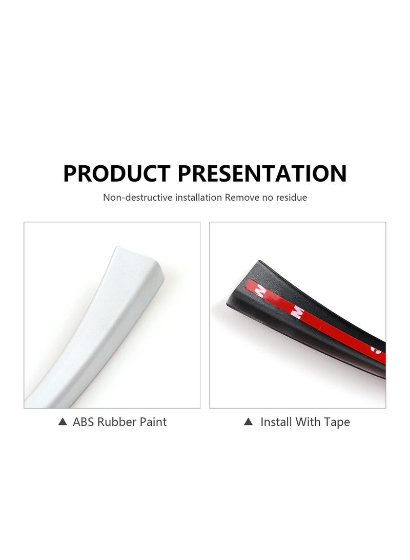 كابتن تيك Silver ABS Gear Shift Cover Sticker Decal for BMW F30 F31 F34 3GT F32 F33 F36 3 4 Series Car Accessories - Image 4