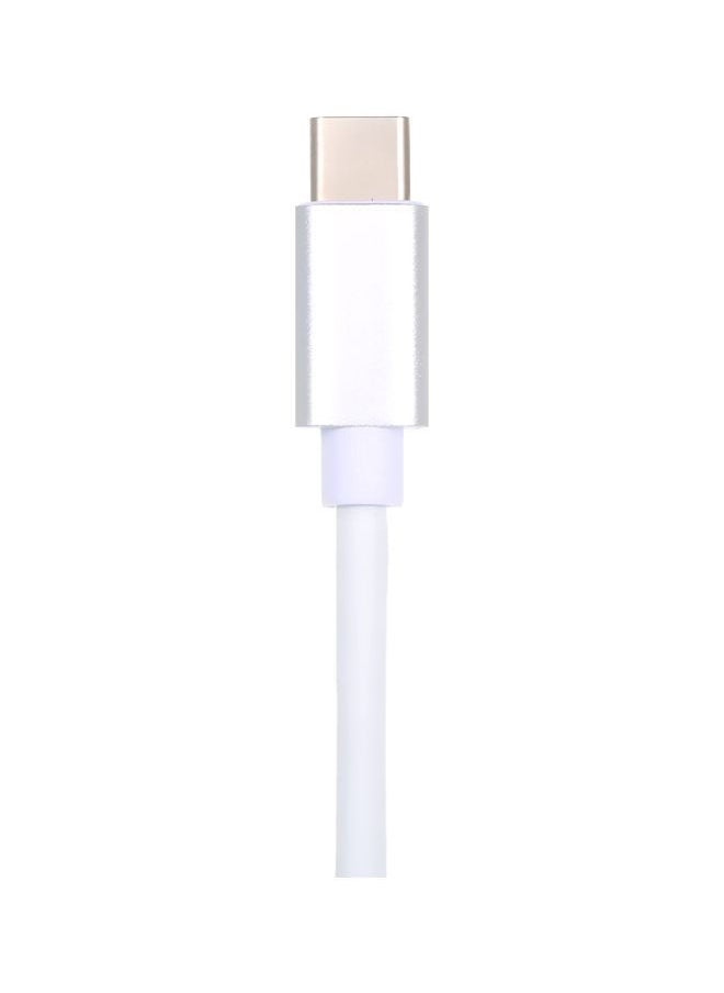 نيبمينينت - موزّع USB متعدد المنافذ مع قارئ بطاقات أبيض - Image 1