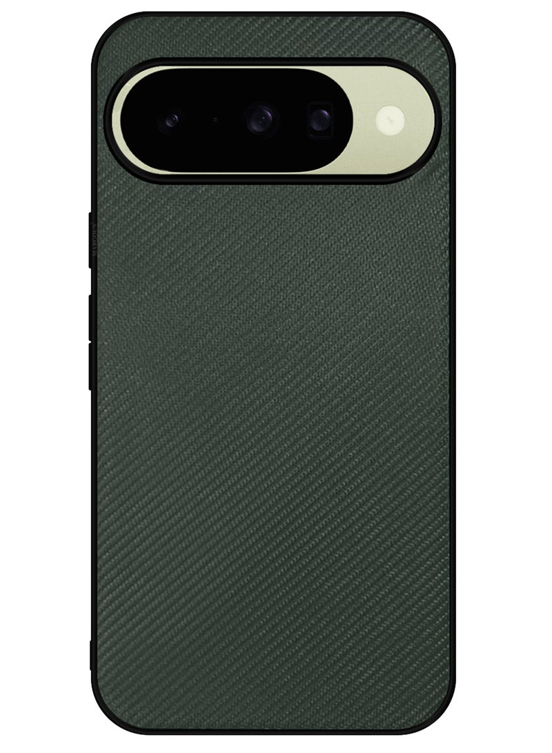 Carbon Laminated Protective Case for Google Pixel 10 – Premium Slim Edition - Green - Image 4
