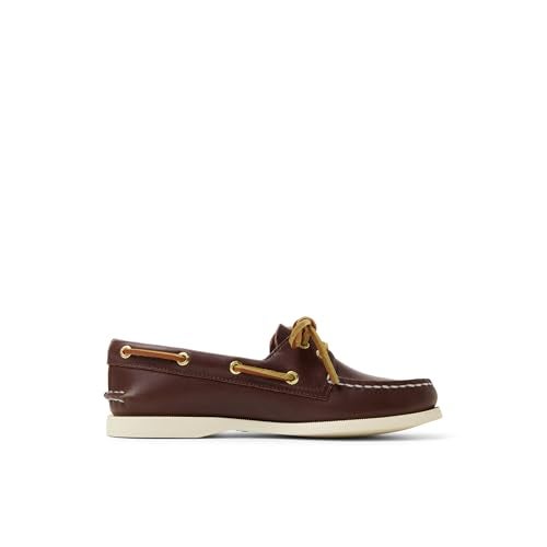 Sperry Women's Authentic Original 2-Eye Boat Shoe, Brown, 7 - Image 4