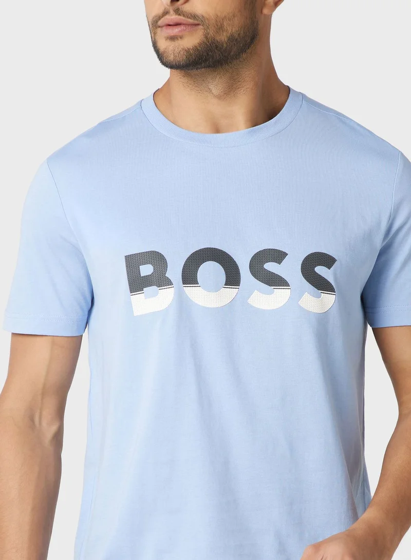 BOSS Logo Crew Neck T-Shirt