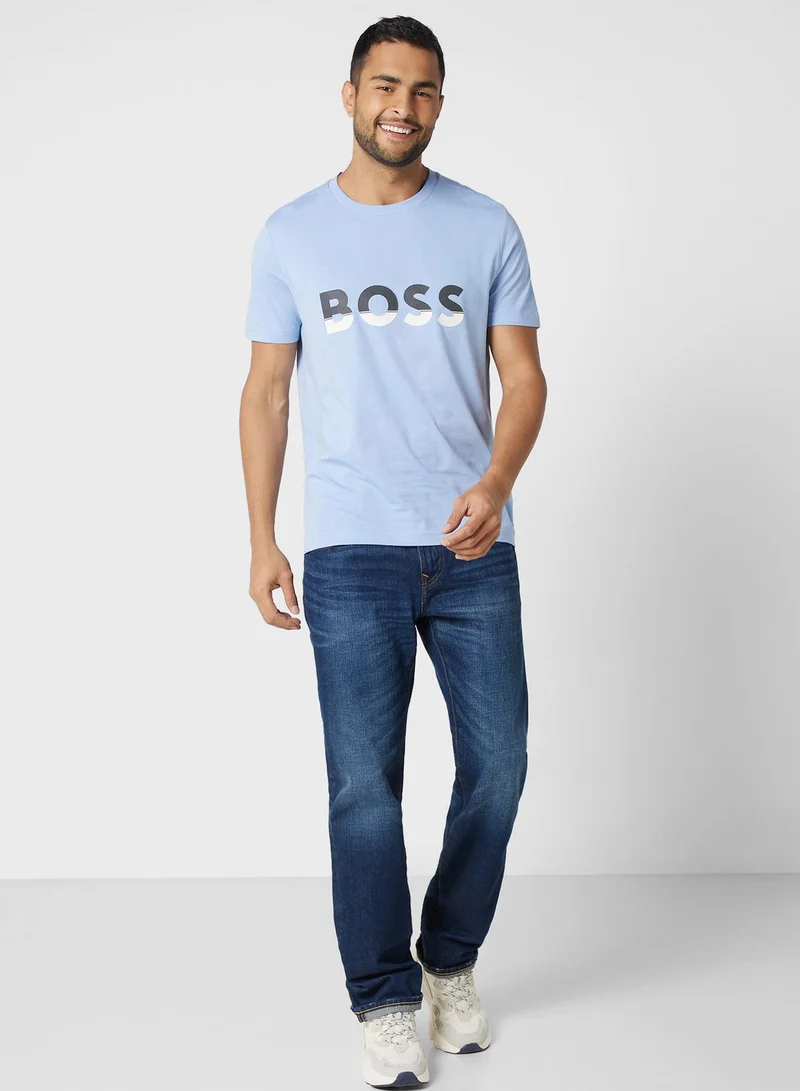 BOSS Logo Crew Neck T-Shirt
