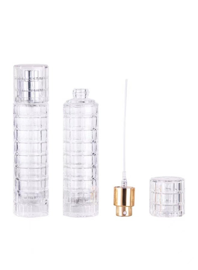 McmhyingPop 2Pcs 30ml Perfume Bottle, Portable Mini Refillable Perfume Atomizer Bottle, Glass Empty Perfume Bottle, Including Liquid Dispensing Tool - Image 2