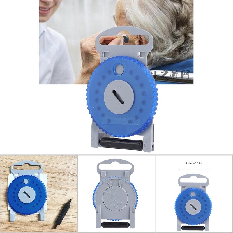 klarako Replace wax filter, klarako HF4 Pro Protection Earwax Guards Filters Cover Replacement For Siemens W-best Rexton(blue) - Image 2