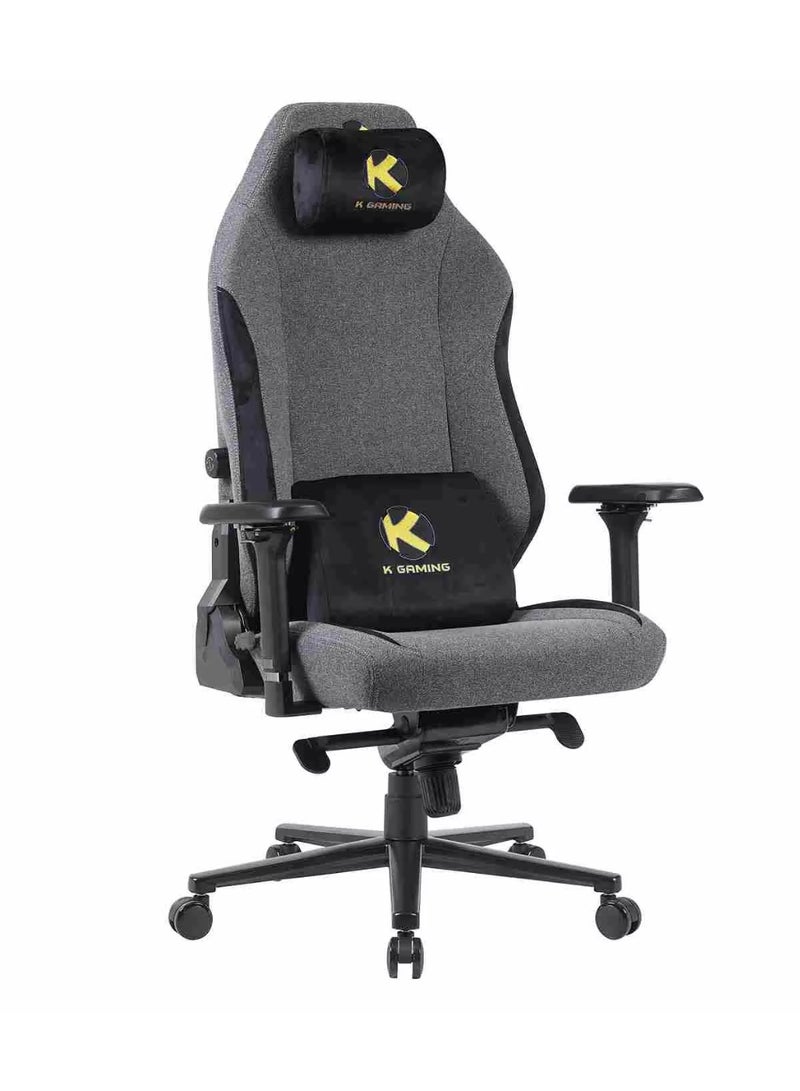 كي قيمنق Vertex Chair Black & Grey - Image 2
