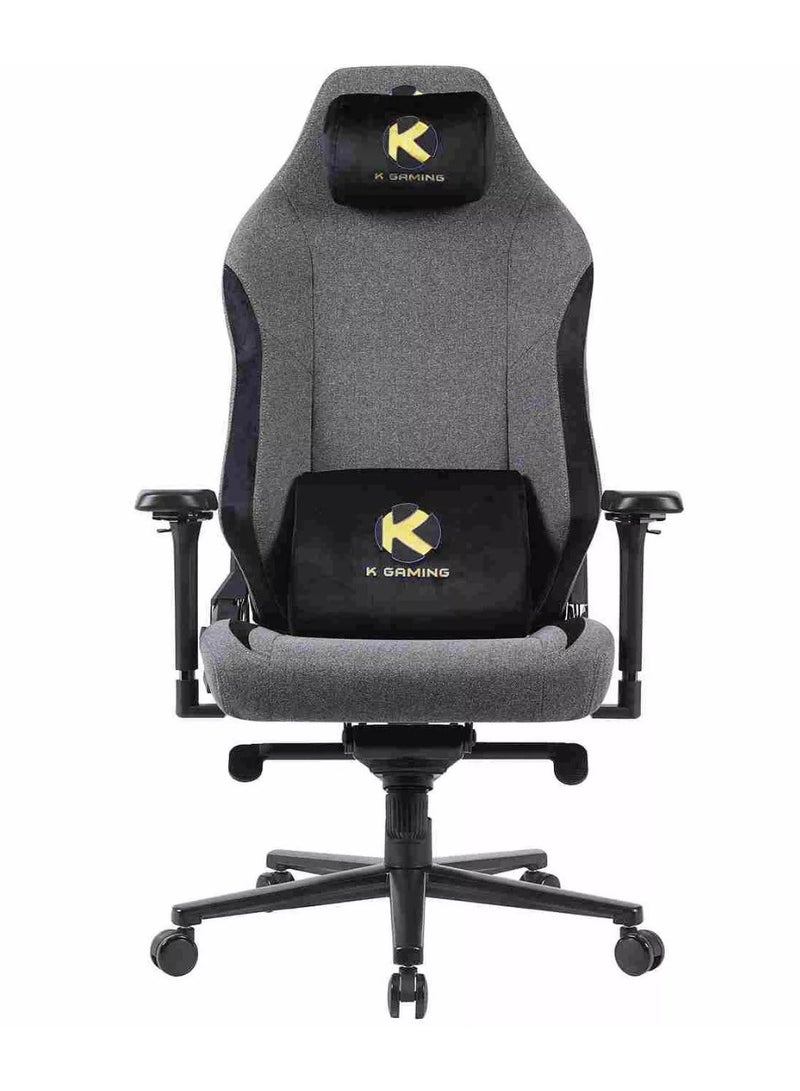 كي قيمنق Vertex Chair Black & Grey - Image 1