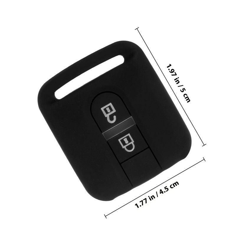 Fob Key Cover with Durable Silicone Material, Splashproof and Secure Fit for Car Keys - Image 2