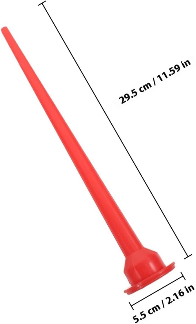 Extended Caulk Nozzle 30cm, Plastic Caulking Nozzle Applicator Tip, White Caulk Tube Extension Tool for Window and Door Sealant Application - Image 2