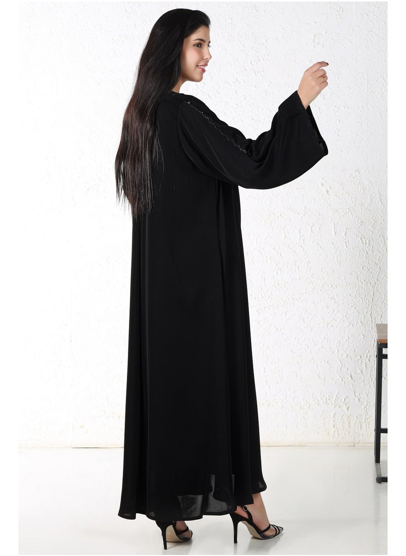 Black abaya with black embroidery - pzsku/ZAE5CF04C739C15EE4BEBZ/45/_/1707909090/12a8c300-cecc-4953-aeae-b773b2cf2b21