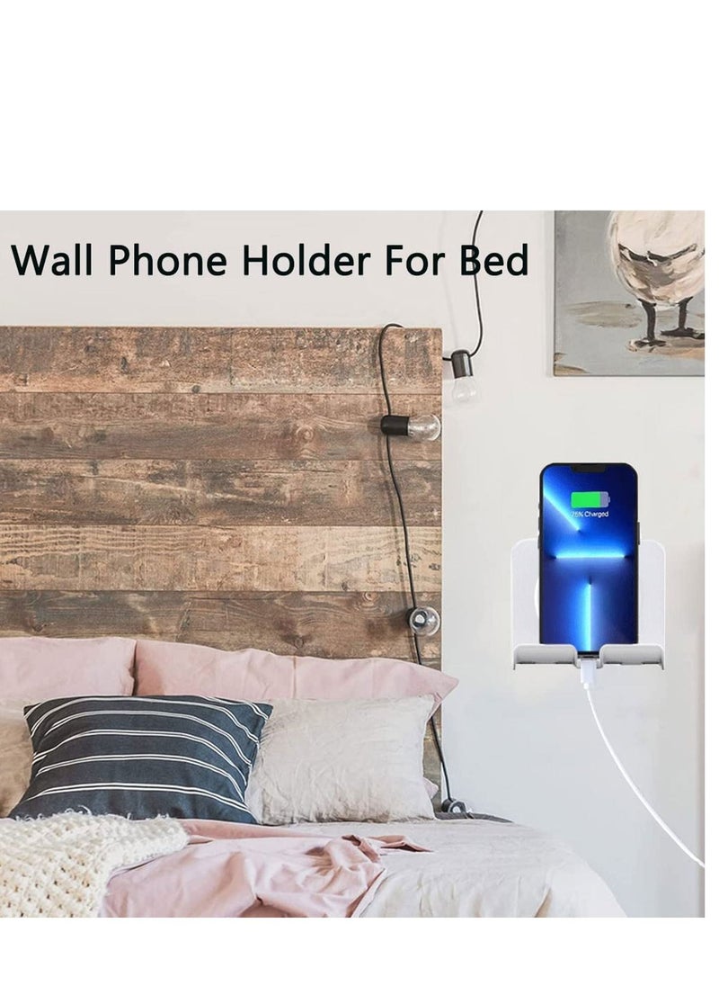 Excefore - Upgraded Tablet Wall Mount Phone Holder Removable,Self-Adhesive Mobile Cell Phone iPad Holder for Bed Bathroom Kitchen, Compatible with iPad iPhone Galaxy Tablet Switch - Image 1