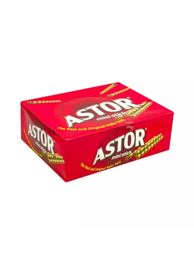Astor Mini Wafer Chocolate sticks- 24X20gms - Image 2