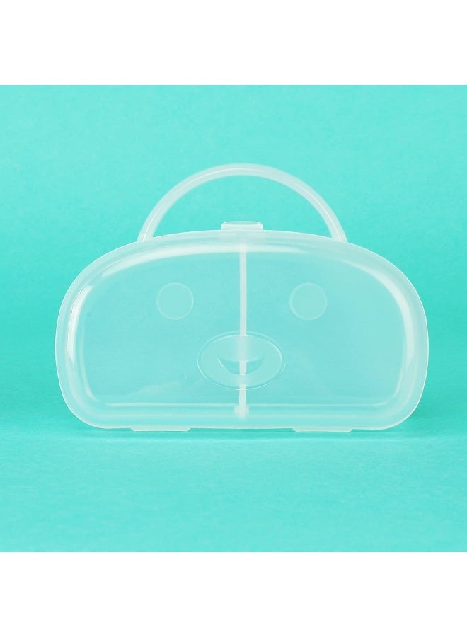 أكمور Accmor 2pcs Pacifier Case with Handle, Pacifier Container - Image 2