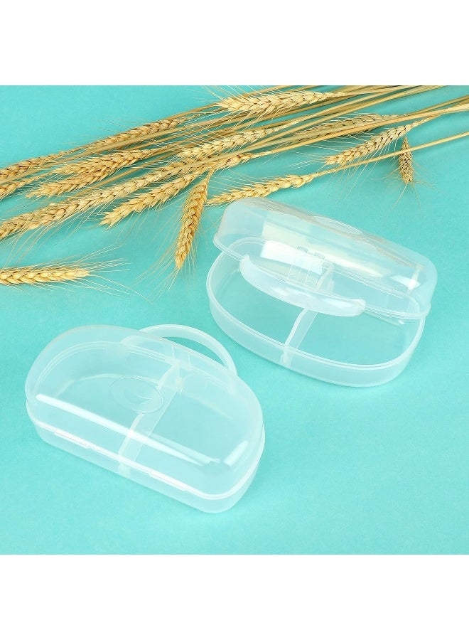 أكمور Accmor 2pcs Pacifier Case with Handle, Pacifier Container - Image 5
