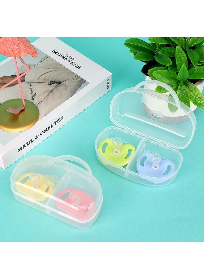 أكمور Accmor 2pcs Pacifier Case with Handle, Pacifier Container - Image 3