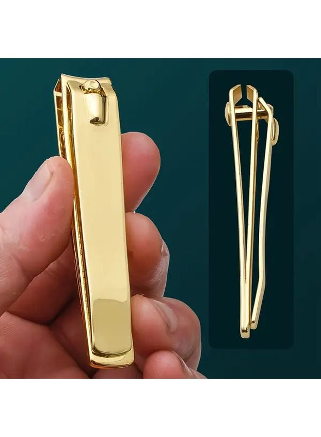Colorful Rose Gold Nail Clippers Sharp Thick Nail Toenail Scissors Ergonomic Design Durable Metal - Image 2