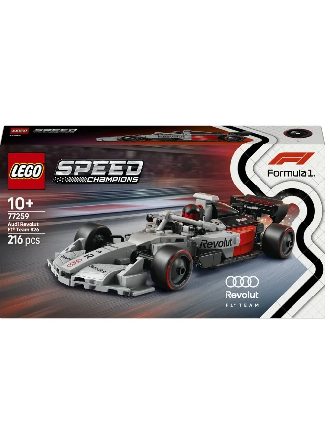 LEGO Speed Champions Audi Revolut F1® Team R26 Race Car 77259 (Age 10+, 216 Pieces)
