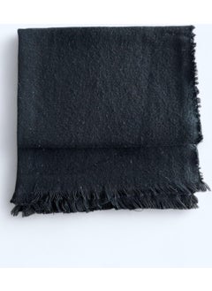 Bahels Imported Puffy Plain Black Scarf Shawl Shoulder Shawl  - Image 3