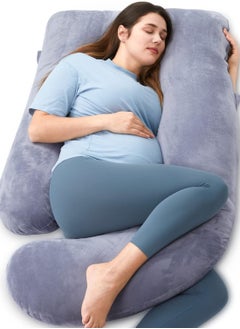 Pregnancy Pillows for Sleeping, U Shaped Full Body Maternity Pillow with Removable Cover - Support for Back, Legs, Belly, HIPS for Pregnant Women, 57 Inch Pregnancy Pillow for Women - pzsku/ZAE5D4AF55C30071B7ACCZ/45/_/1740472956/0aa08ef9-a9d1-4e26-8e68-85c4fcda85dc