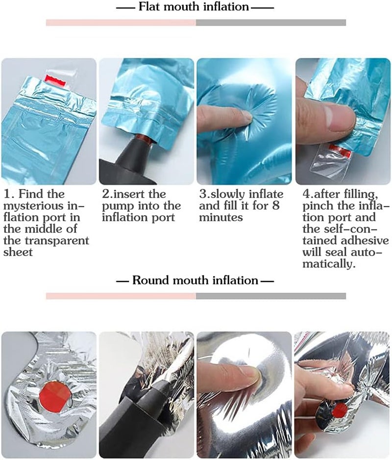 klarako 1 Set of Halloween Spiders, Ghosts, Skeletons Balloons Arch Garland Kit Halloween Party Balloon Decoration Supplies Halloween Decorations Suitable for Halloween and Ghost Festival - Image 2