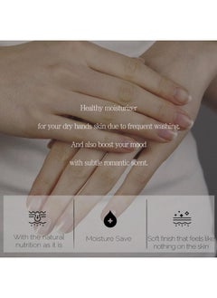 PRETTYSKIN PS.PRETTYSKIN Romantic Perfume Hand Cream for Dry Hands - Non-Sticky, Soft Texture, Moisturizing, fresh finish, Quick absorbing, Subtle Scent hand cream - 100ml /3.38 fl.oz. (Chamomile)  - Image 4