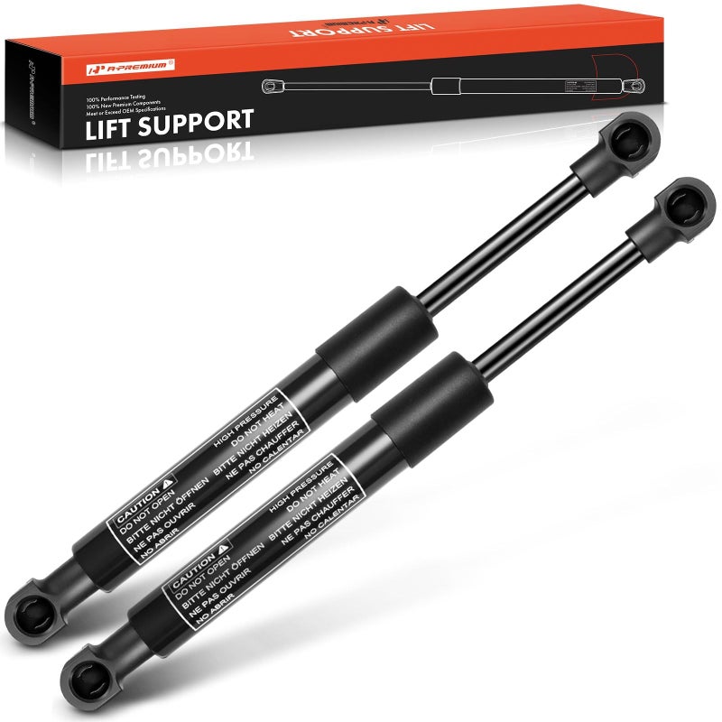 A-Premium Front Hood Lift Supports Shock Struts Compatible with Select BMW Models - E83 Series X3 2004 2005 2006 2007 2008 2009 2010, Sport Utility (2PC Set) - Image 1