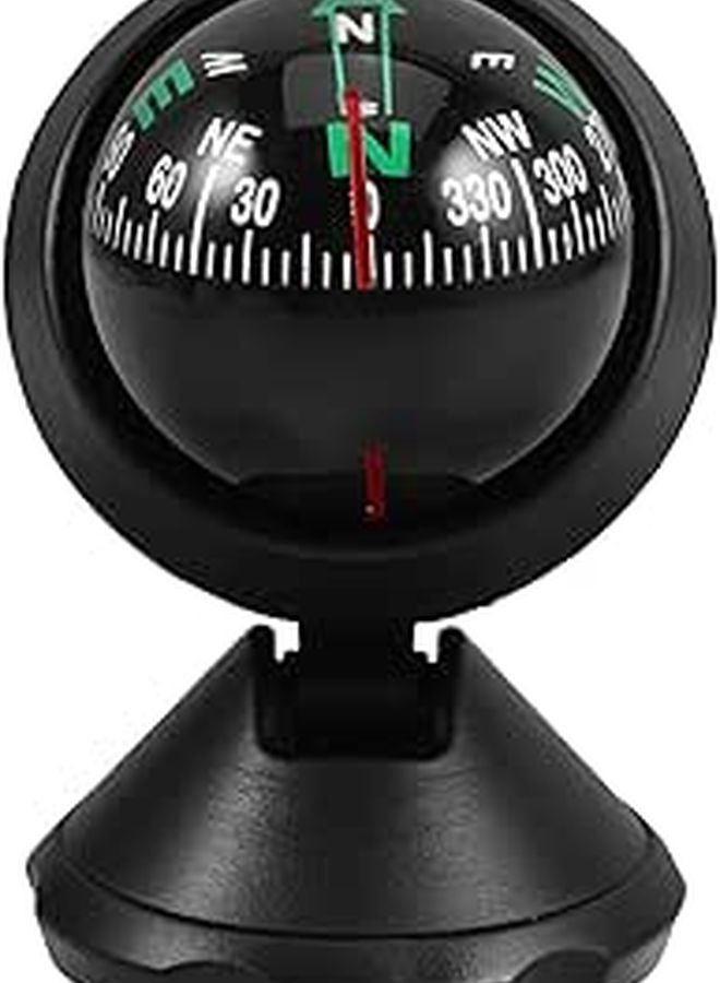 Universal Car Dashboard Compass Ball Mount for Vehicle Navigation and Outdoor Travel - Image 1