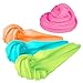 The Orb Factory ORB Super Fluff Slimi 4 Pack Bucket Color Set 2 Pink Turquoise Orange LimeGreen Fun Fluffy Sensory Slime to Mold Bounce Stretch Perfect for Play Stress Relief Gifts for Kids and Adults - Image 4