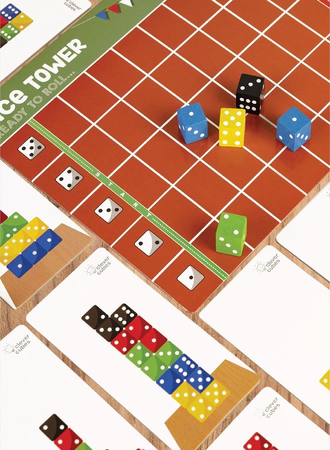 كليفر كيوبس برج مكعبات كليفر كيوبز، ألعاب تعليمية، ألعاب تفاعلية، مثالية كهدية عيد ميلاد للأطفال، متعدد الألوان - Image 5