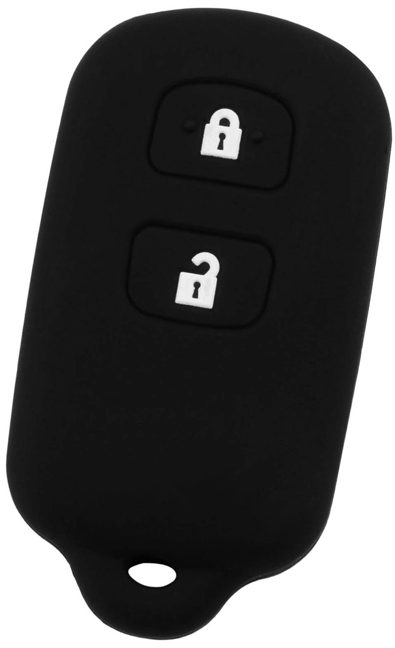 KeylessOption KeyGuardz Keyless Remote Car Key Fob Shell Cover Soft Rubber Case for Toyota Scion Celica Corolla Echo Highlander Yaris - Image 5