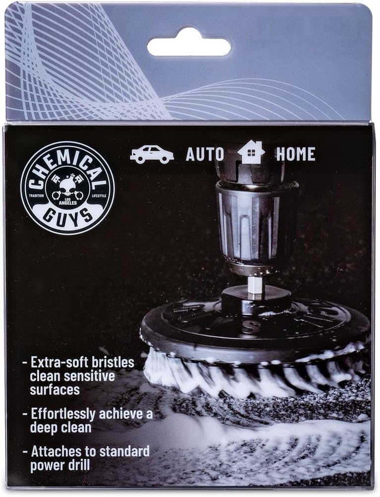 Chemical Guys ملحق فرشاة الحفر الدوارة خفيفة الوزن من كيميكل غايز - Image 4