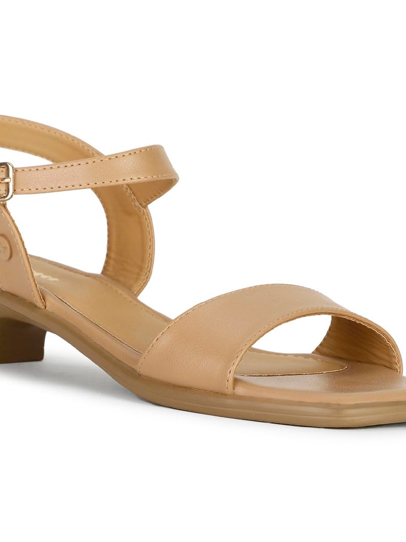 Bata Valeria Sandal Women Sandal in Tan Light Brown - Image 4
