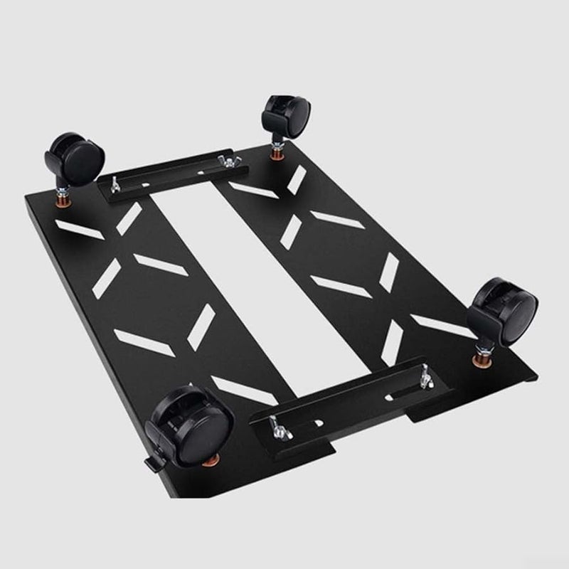 Adjustable Steel PC Stand with Wheels Size 1 for Desktop Tower Airflow and Mobility - Image 5